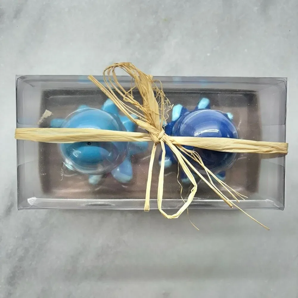 NWT Tag Baby Octopus Salt And Pepper Shakers Set Blue & Teal OS